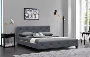 إطار سرير غسيل ناعم وجميل مع سرير مقعد منحني وتصميم فريد