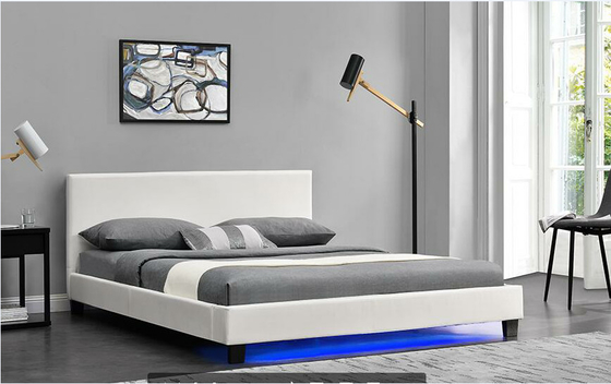 سرير منجد LED 140 X200 سم