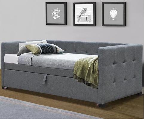 منجد DayBed التوأم الكتان